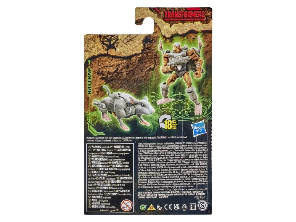 Hasbro Transformers Generations War For Cybertron: Kingdom Core Rattrap Action Figure WFC-K2 6 Hasbro Transformers Generations War For Cybertron: Kingdom Core Rattrap Action Figure WFC-K2 - Image 4