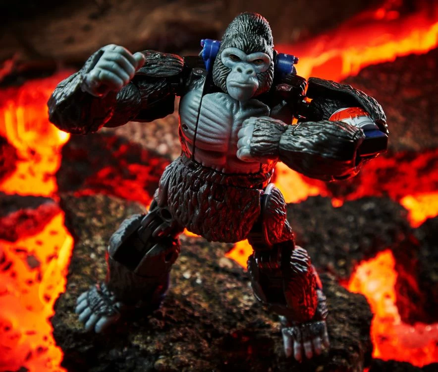 Hasbro Transformers Generations War For Cybertron: Kingdom Voyager Optimus Primal Action Figure WFC-K8 7 Hasbro Transformers Generations War For Cybertron: Kingdom Voyager Optimus Primal Action Figure WFC-K8 - Image 5