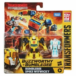 Hasbro Transformers War For Cybertron Trilogy Core Buzzworthy Bumblebee And Spike Witwicky 2 Pack Action Figure 10 Hasbro Transformers War For Cybertron Trilogy Core Buzzworthy Bumblebee And Spike Witwicky 2 Pack Action Figure -Cheap Hasbro || GOOD SMILE COMPANY Store 5010993777723