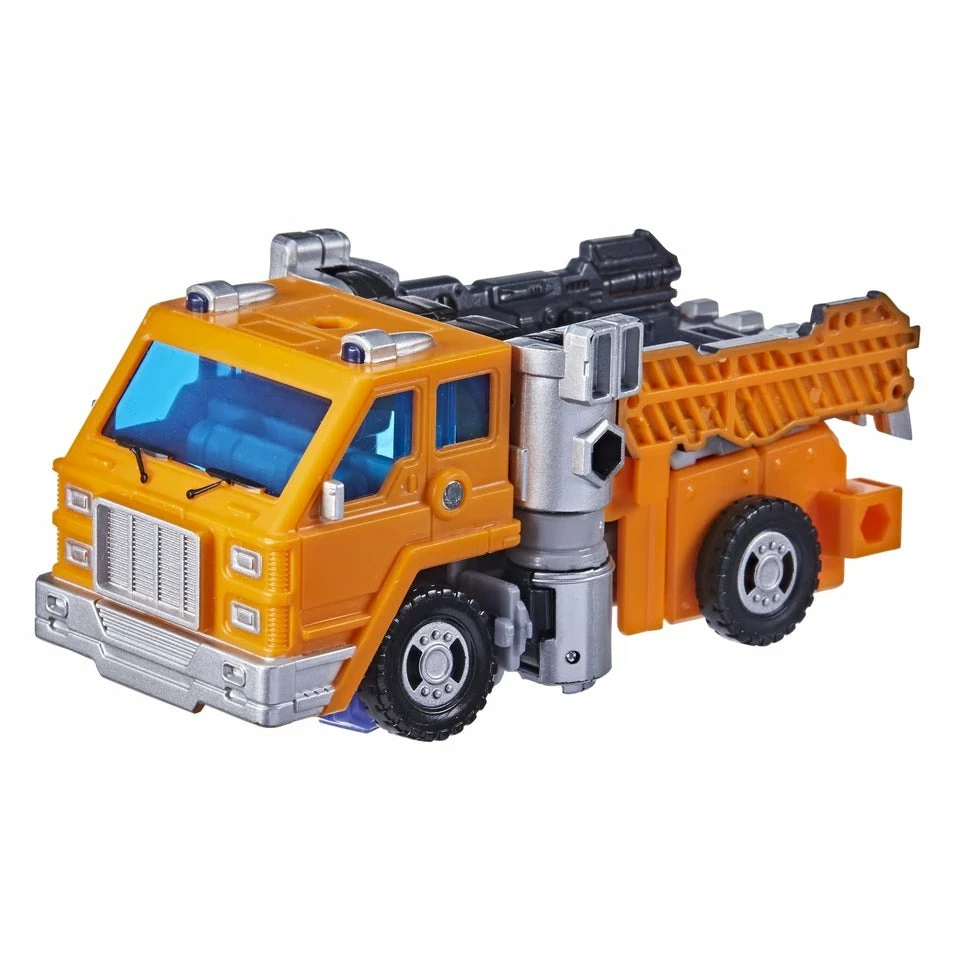 Hasbro Transformers Generations War For Cybertron: Kingdom Deluxe Huffer Action Figure WFC-K16 4 Hasbro Transformers Generations War For Cybertron: Kingdom Deluxe Huffer Action Figure WFC-K16 - Image 2