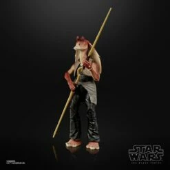 Hasbro Star Wars Black Series #01 The Phantom Menace Jar Jar Binks 6 Inch Action Figure -Cheap Hasbro || GOOD SMILE COMPANY Store 5010993782680c