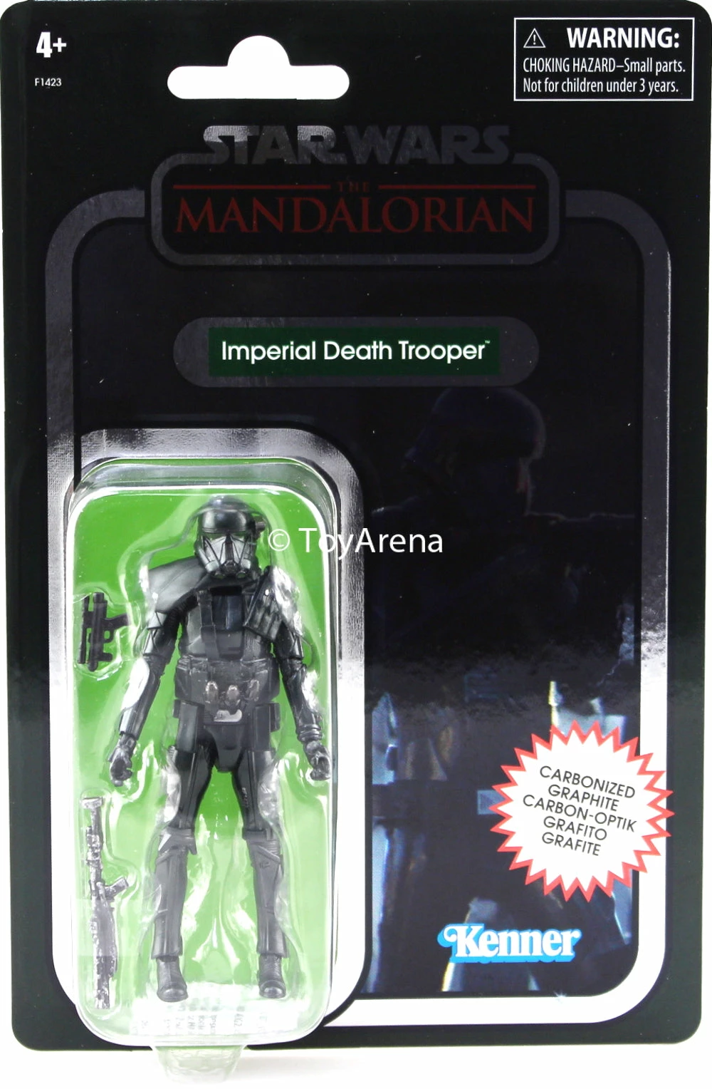 Hasbro Star Wars Vintage Collection Imperial Death Trooper Carbonized F1423 3.75" Action Figure 7 Hasbro Star Wars Vintage Collection Imperial Death Trooper Carbonized F1423 3.75" Action Figure - Image 5