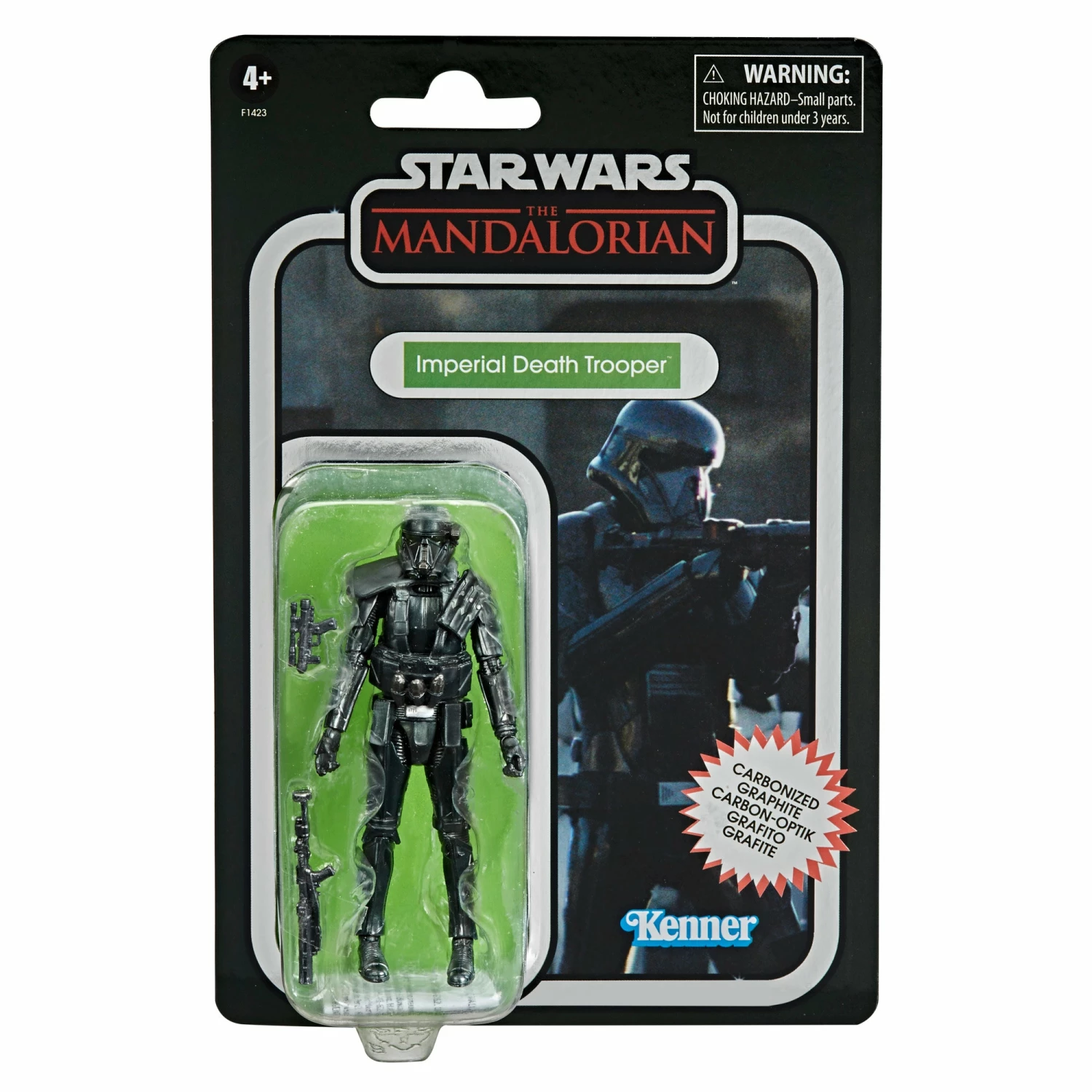 Hasbro Star Wars Vintage Collection Imperial Death Trooper Carbonized F1423 3.75" Action Figure 8 Hasbro Star Wars Vintage Collection Imperial Death Trooper Carbonized F1423 3.75" Action Figure - Image 6