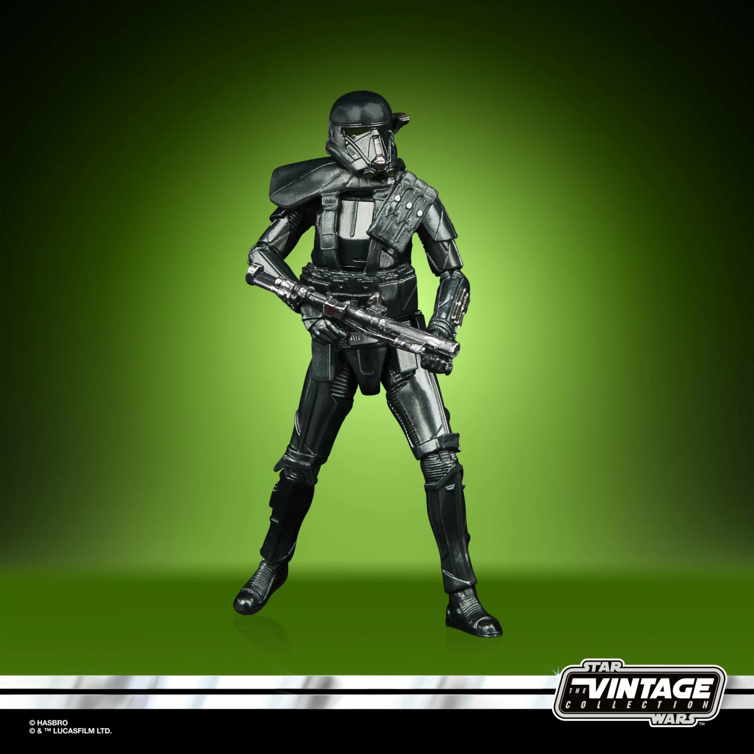 Hasbro Star Wars Vintage Collection Imperial Death Trooper Carbonized F1423 3.75" Action Figure 5 Hasbro Star Wars Vintage Collection Imperial Death Trooper Carbonized F1423 3.75" Action Figure - Image 3