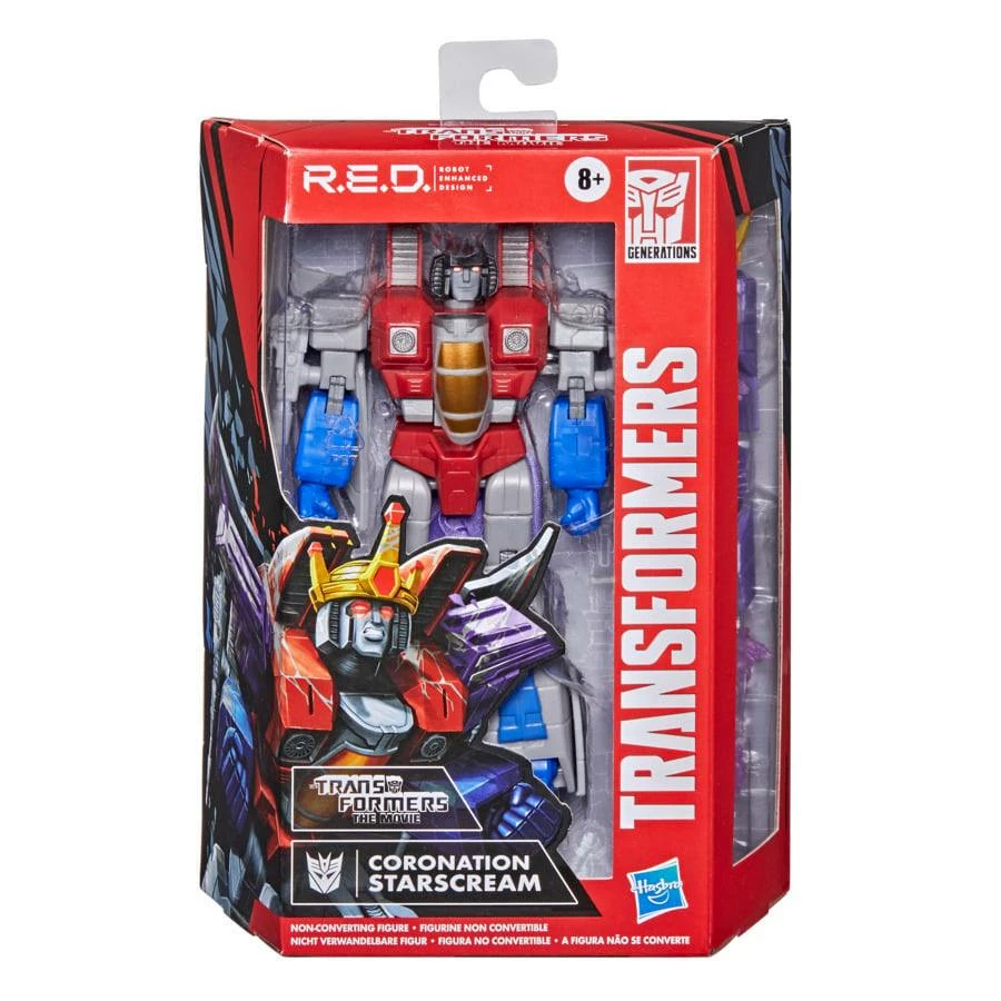 Hasbro Transformers R.E.D. Robot Enhanced Design Coronation Starscream Action Figure 4 Hasbro Transformers R.E.D. Robot Enhanced Design Coronation Starscream Action Figure - Image 2