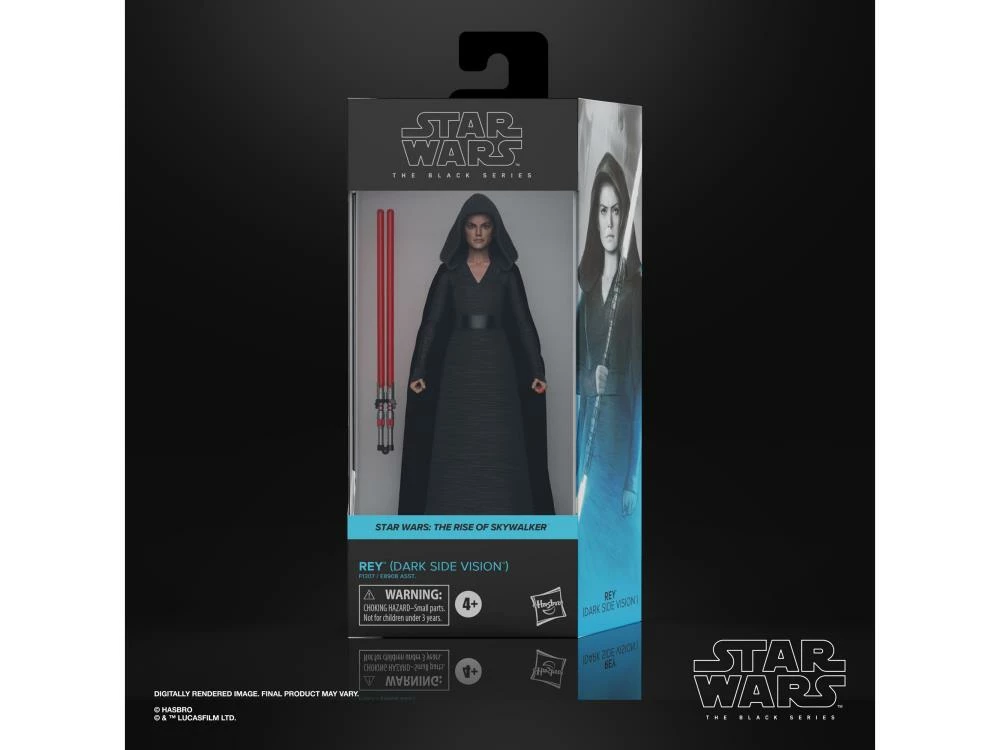 Hasbro Star Wars Black Series The Rise Of Skywalker #01 Rey Dark Side Vision 6 Inch Action Figure 6 Hasbro Star Wars Black Series The Rise Of Skywalker #01 Rey Dark Side Vision 6 Inch Action Figure - Image 4
