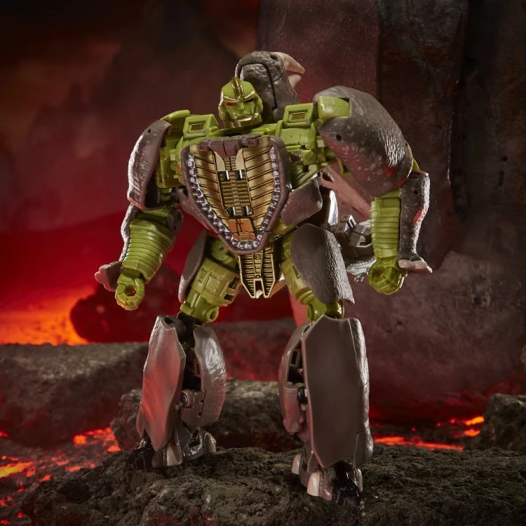 Hasbro Transformers Generations War For Cybertron: Kingdom Voyager Rhinox Action Figure WFC-K27 5 Hasbro Transformers Generations War For Cybertron: Kingdom Voyager Rhinox Action Figure WFC-K27 - Image 3