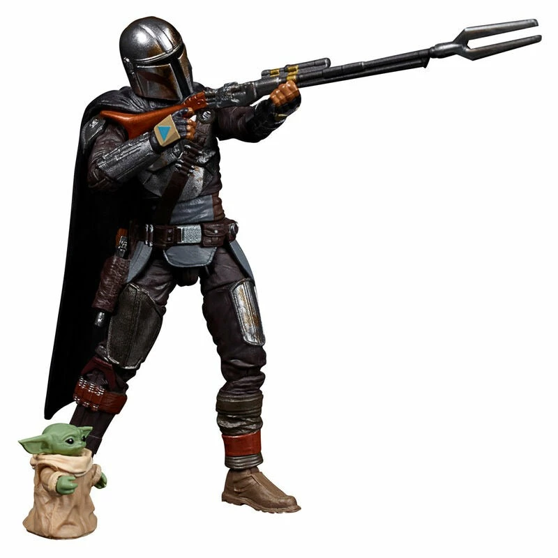 Hasbro Star Wars The Vintage Collection The Mandalorian Din Djarin (The Mandalorian) And The Child 3.75 Inch Action Figure 4 Hasbro Star Wars The Vintage Collection The Mandalorian Din Djarin (The Mandalorian) And The Child 3.75 Inch Action Figure - Image 2