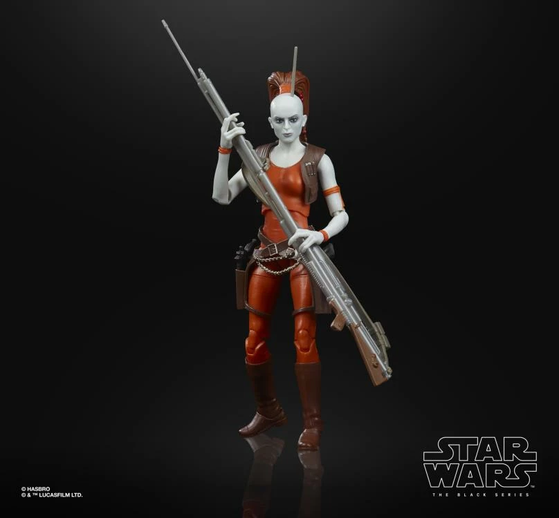 Hasbro Star Wars Black Series The Clone Wars #08 Aurra Sing 6 Inch Action Figure 4 Hasbro Star Wars Black Series The Clone Wars #08 Aurra Sing 6 Inch Action Figure - Image 2