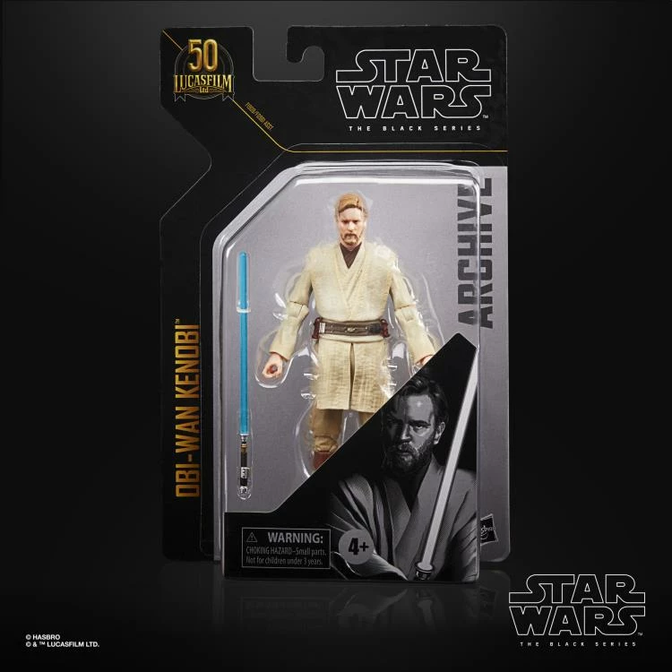 Hasbro Star Wars Black Series Archive Collection Obi-Wan Kenobi (Revenge Of The Sith) 6 Inch Action Figure 6 Hasbro Star Wars Black Series Archive Collection Obi-Wan Kenobi (Revenge Of The Sith) 6 Inch Action Figure - Image 4
