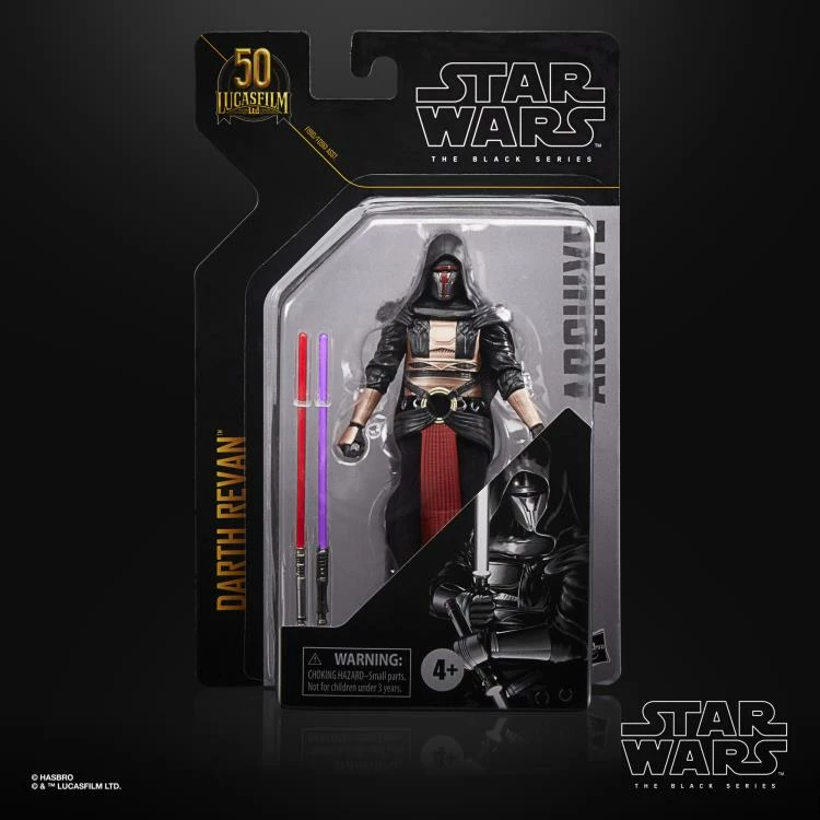 Hasbro Star Wars Black Series Archive Collection Darth Revan (Knights Of The Old Republic) 6 Inch Action Figure 7 Hasbro Star Wars Black Series Archive Collection Darth Revan (Knights Of The Old Republic) 6 Inch Action Figure - Image 5