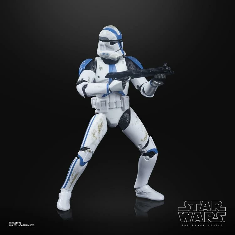 Hasbro Star Wars Black Series Archive Collection 501st Clone Trooper (The Clone Wars) 6 Inch Action Figure 4 Hasbro Star Wars Black Series Archive Collection 501st Clone Trooper (The Clone Wars) 6 Inch Action Figure - Image 2