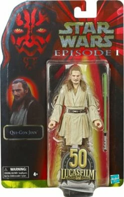 Hasbro Star Wars The Black Series Lucasfilm 50th Anniversary Episode I Qui-Gon Jinn 6 Inch Action Figure 5 Hasbro Star Wars The Black Series Lucasfilm 50th Anniversary Episode I Qui-Gon Jinn 6 Inch Action Figure -Cheap Hasbro || GOOD SMILE COMPANY Store 5010993861415