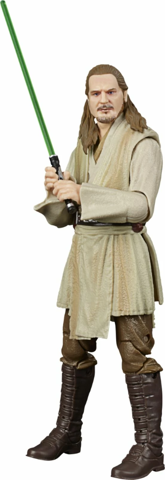 Hasbro Star Wars The Black Series Lucasfilm 50th Anniversary Episode I Qui-Gon Jinn 6 Inch Action Figure 3 Hasbro Star Wars The Black Series Lucasfilm 50th Anniversary Episode I Qui-Gon Jinn 6 Inch Action Figure