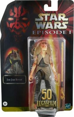 Hasbro Star Wars The Black Series Lucasfilm 50th Anniversary Episode I Jar Jar Binks 6 Inch Action Figure -Cheap Hasbro || GOOD SMILE COMPANY Store 5010993866212