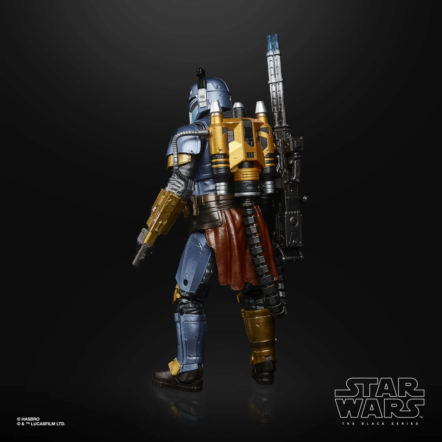 Hasbro Star Wars The Black Series Carbonized Graphite Mandalorian Paz Vizsla 6 Inch Action Figure Exclusive 5 Hasbro Star Wars The Black Series Carbonized Graphite Mandalorian Paz Vizsla 6 Inch Action Figure Exclusive - Image 3