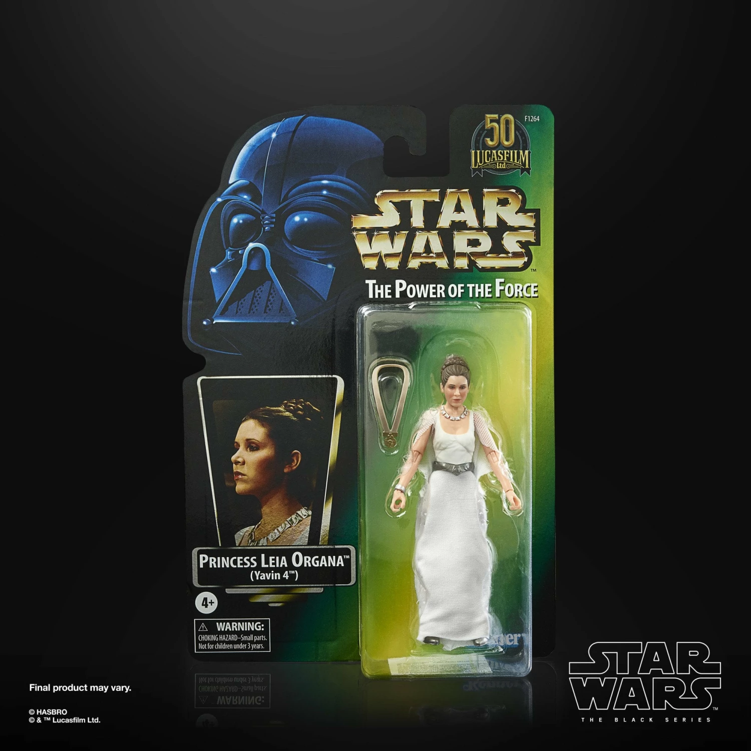 Hasbro Star Wars The Black Series Lucasfilm 50th Anniversary The Power Of The Force Princess Leia Organa (Yavin 4) 6 Inch Action Figure 7 Hasbro Star Wars The Black Series Lucasfilm 50th Anniversary The Power Of The Force Princess Leia Organa (Yavin 4) 6 Inch Action Figure - Image 5