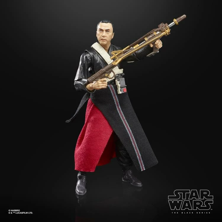 Hasbro Star Wars Black Series Rogue One: A Star Wars Story #04 Chirrut Imwe 6 Inch Action Figure 4 Hasbro Star Wars Black Series Rogue One: A Star Wars Story #04 Chirrut Imwe 6 Inch Action Figure - Image 2