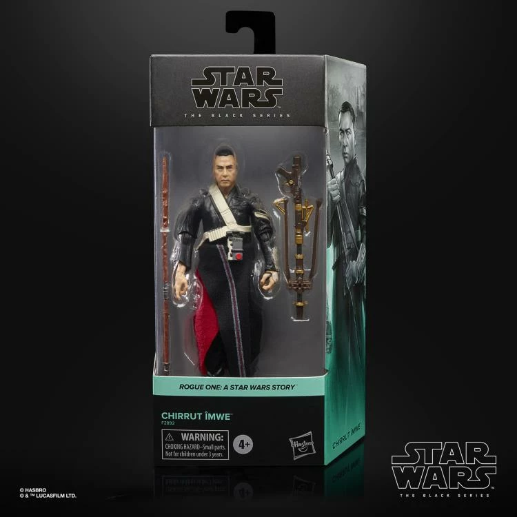 Hasbro Star Wars Black Series Rogue One: A Star Wars Story #04 Chirrut Imwe 6 Inch Action Figure 8 Hasbro Star Wars Black Series Rogue One: A Star Wars Story #04 Chirrut Imwe 6 Inch Action Figure - Image 6