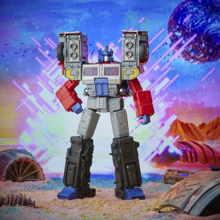 Hasbro Transformers Generations Legacy Leader Class Laser Optimus Prime Action Figure 3 Hasbro Transformers Generations Legacy Leader Class Laser Optimus Prime Action Figure