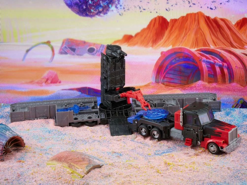 Hasbro Transformers Generations Legacy Leader Class Laser Optimus Prime Action Figure 8 Hasbro Transformers Generations Legacy Leader Class Laser Optimus Prime Action Figure - Image 6