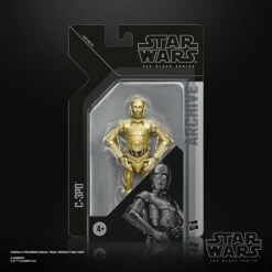 Hasbro Star Wars Black Series Archive Collection C-3PO (A New Hope) 6 Inch Action Figure 11 Hasbro Star Wars Black Series Archive Collection C-3PO (A New Hope) 6 Inch Action Figure -Cheap Hasbro || GOOD SMILE COMPANY Store 5010993981793