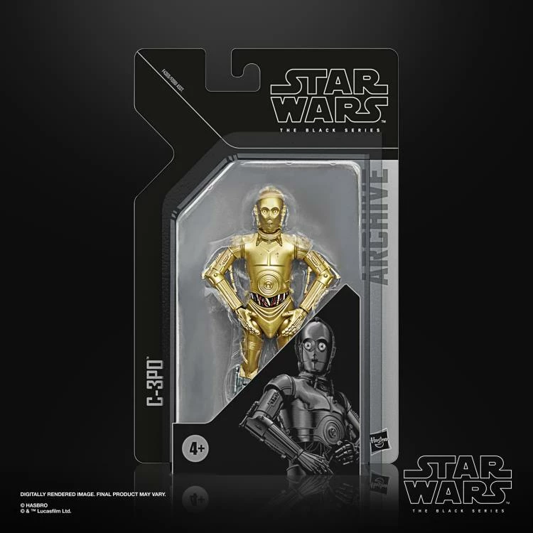 Hasbro Star Wars Black Series Archive Collection C-3PO (A New Hope) 6 Inch Action Figure 7 Hasbro Star Wars Black Series Archive Collection C-3PO (A New Hope) 6 Inch Action Figure - Image 5