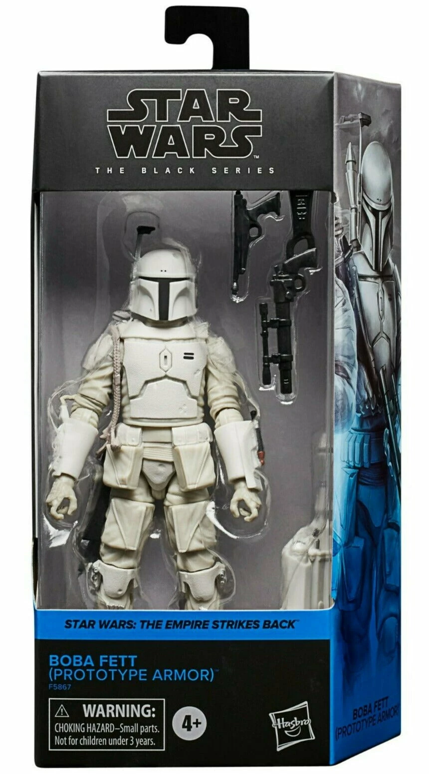 Hasbro Star Wars Black Series The Empire Strikes Back #04 Boba Fett (Prototype Armor) 6 Inch Action Figure 6 Hasbro Star Wars Black Series The Empire Strikes Back #04 Boba Fett (Prototype Armor) 6 Inch Action Figure - Image 4