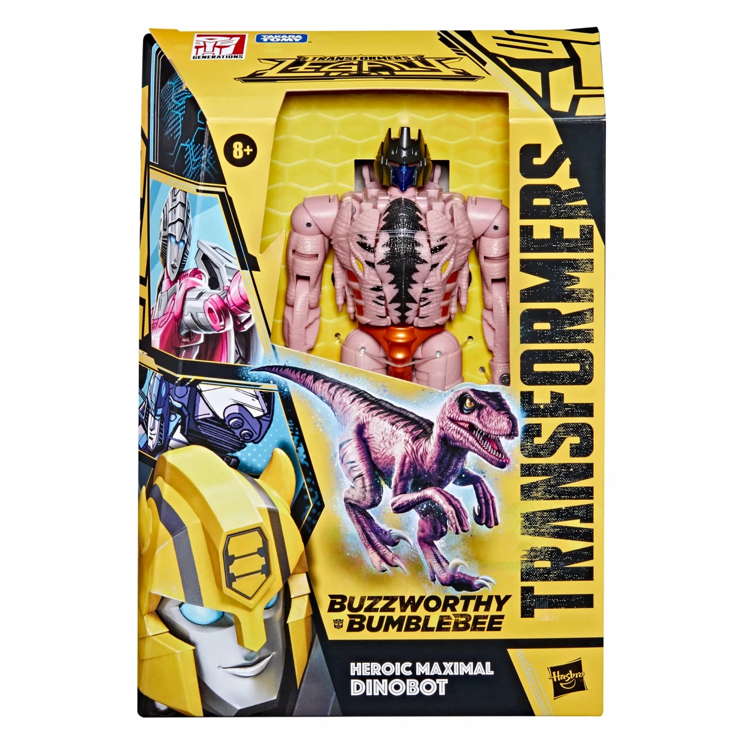 Hasbro Transformers Legacy Voyager Buzzworthy Bumblebee Heroic Maximal Dinobot Action Figure 8 Hasbro Transformers Legacy Voyager Buzzworthy Bumblebee Heroic Maximal Dinobot Action Figure - Image 6