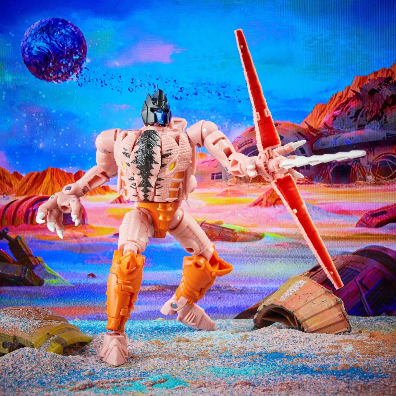 Hasbro Transformers Legacy Voyager Buzzworthy Bumblebee Heroic Maximal Dinobot Action Figure 4 Hasbro Transformers Legacy Voyager Buzzworthy Bumblebee Heroic Maximal Dinobot Action Figure - Image 2