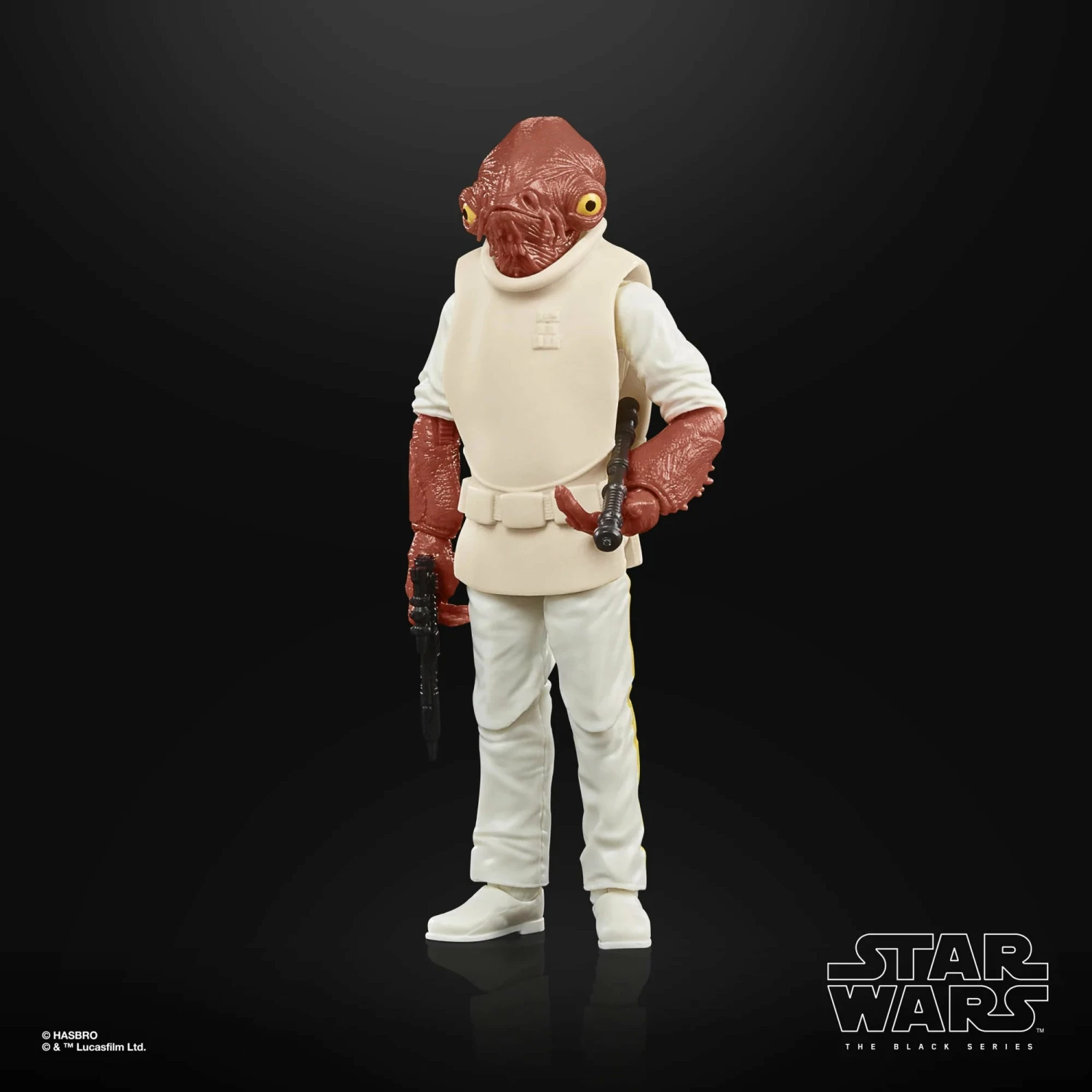 Hasbro Star Wars The Black Series Return Of The Jedi 40th Admiral Ackbar Action Figure 4 Hasbro Star Wars The Black Series Return Of The Jedi 40th Admiral Ackbar Action Figure - Image 2