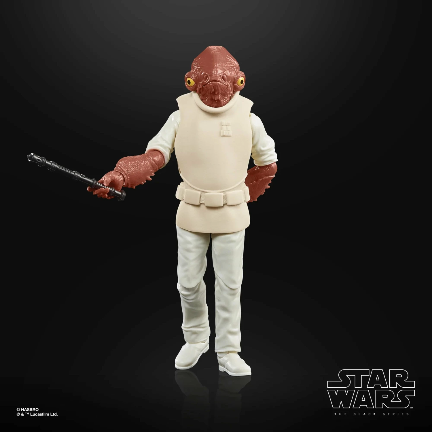 Hasbro Star Wars The Black Series Return Of The Jedi 40th Admiral Ackbar Action Figure 6 Hasbro Star Wars The Black Series Return Of The Jedi 40th Admiral Ackbar Action Figure - Image 4