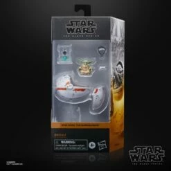 Hasbro Star Wars Black Series The Mandalorian #26 Grogu With Pram 6 Inch Action Figure -Cheap Hasbro || GOOD SMILE COMPANY Store 5010994174460