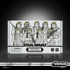 Hasbro Star Wars Vintage Collection Rebel Soldier (Echo Base Battle Gear) F5555 3.75" Action Figure 4-Pack -Cheap Hasbro || GOOD SMILE COMPANY Store 5010994180591a