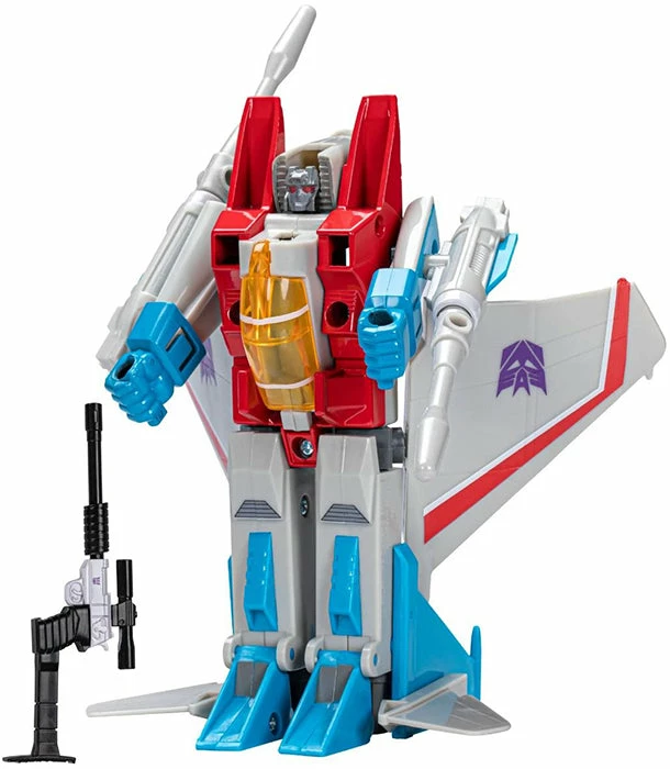 Hasbro Transformers The Movie Retro Decepticon Air Commander Starscream Action Figure 3 Hasbro Transformers The Movie Retro Decepticon Air Commander Starscream Action Figure