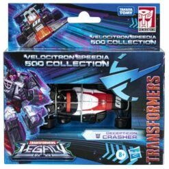 Hasbro Transformers Legacy Velocitron Speedia 500 Collection Deluxe Decepticon Crasher Action Figure -Cheap Hasbro || GOOD SMILE COMPANY Store 5010994186609