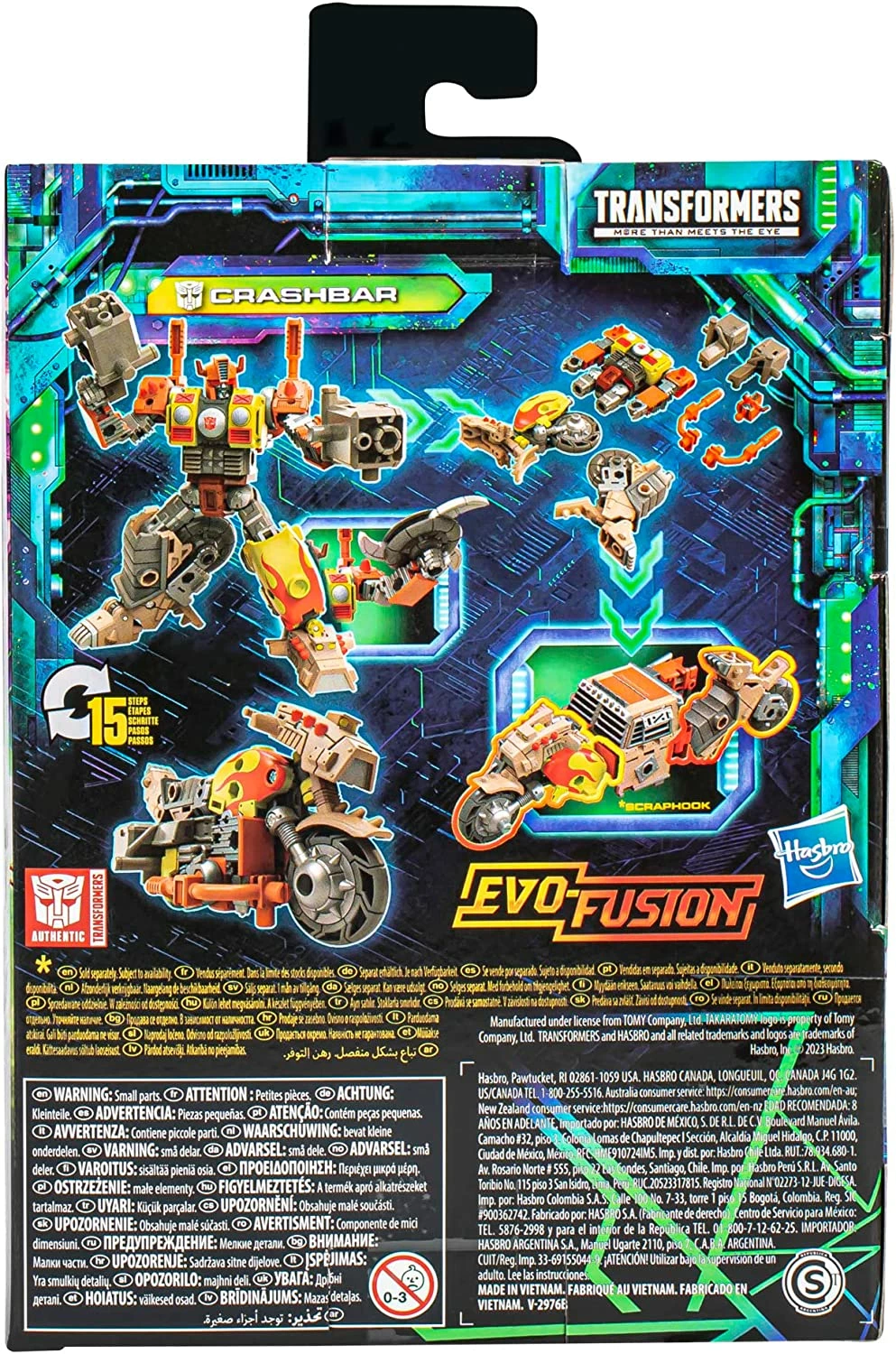 Hasbro Transformers Generations Legacy Evolution Deluxe Class Crashbar Action Figure 4 Hasbro Transformers Generations Legacy Evolution Deluxe Class Crashbar Action Figure - Image 2