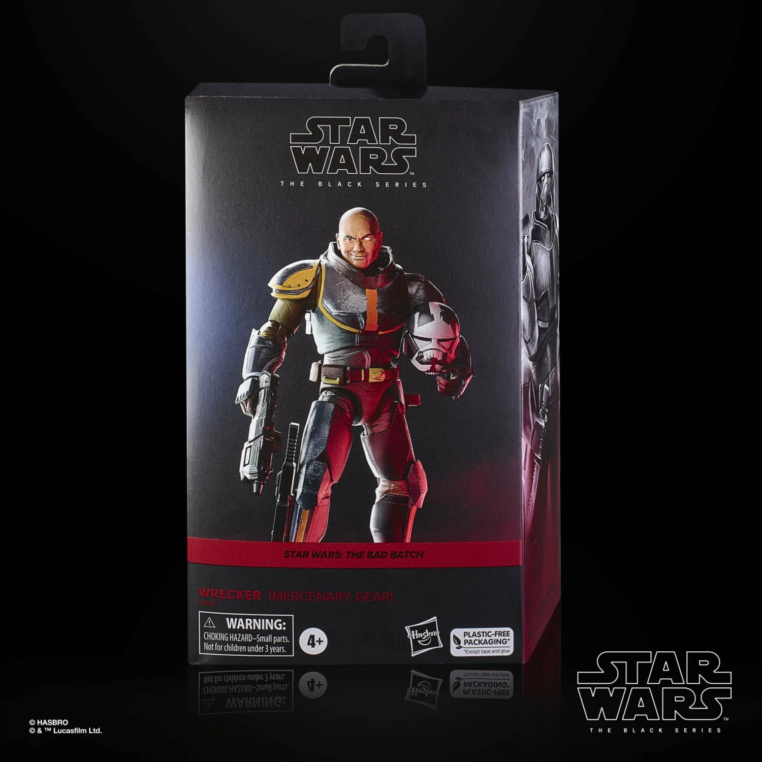 Hasbro Star Wars Black Series The Bad Batch #14 Wrecker (Mercenary Gear) 6 Inch Action Figure 8 Hasbro Star Wars Black Series The Bad Batch #14 Wrecker (Mercenary Gear) 6 Inch Action Figure - Image 6