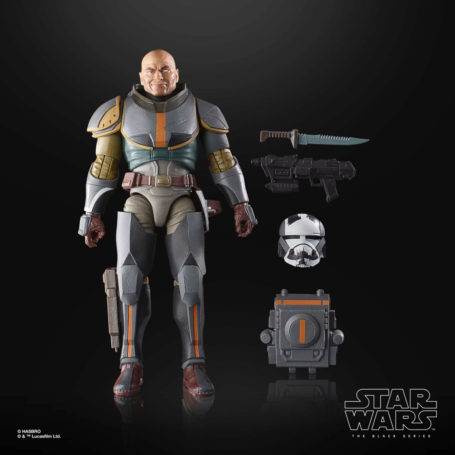 Hasbro Star Wars Black Series The Bad Batch #14 Wrecker (Mercenary Gear) 6 Inch Action Figure 6 Hasbro Star Wars Black Series The Bad Batch #14 Wrecker (Mercenary Gear) 6 Inch Action Figure - Image 4