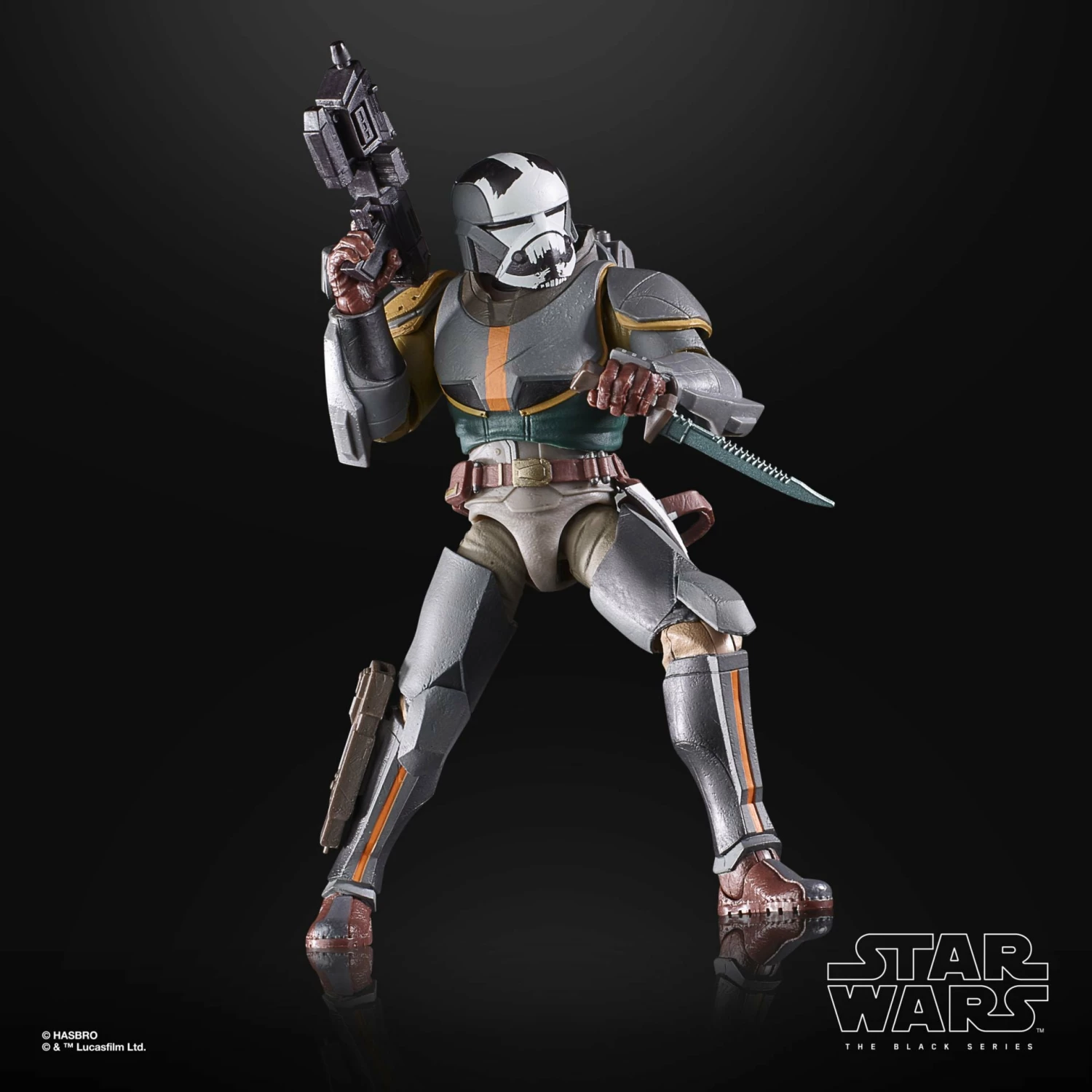 Hasbro Star Wars Black Series The Bad Batch #14 Wrecker (Mercenary Gear) 6 Inch Action Figure 4 Hasbro Star Wars Black Series The Bad Batch #14 Wrecker (Mercenary Gear) 6 Inch Action Figure - Image 2