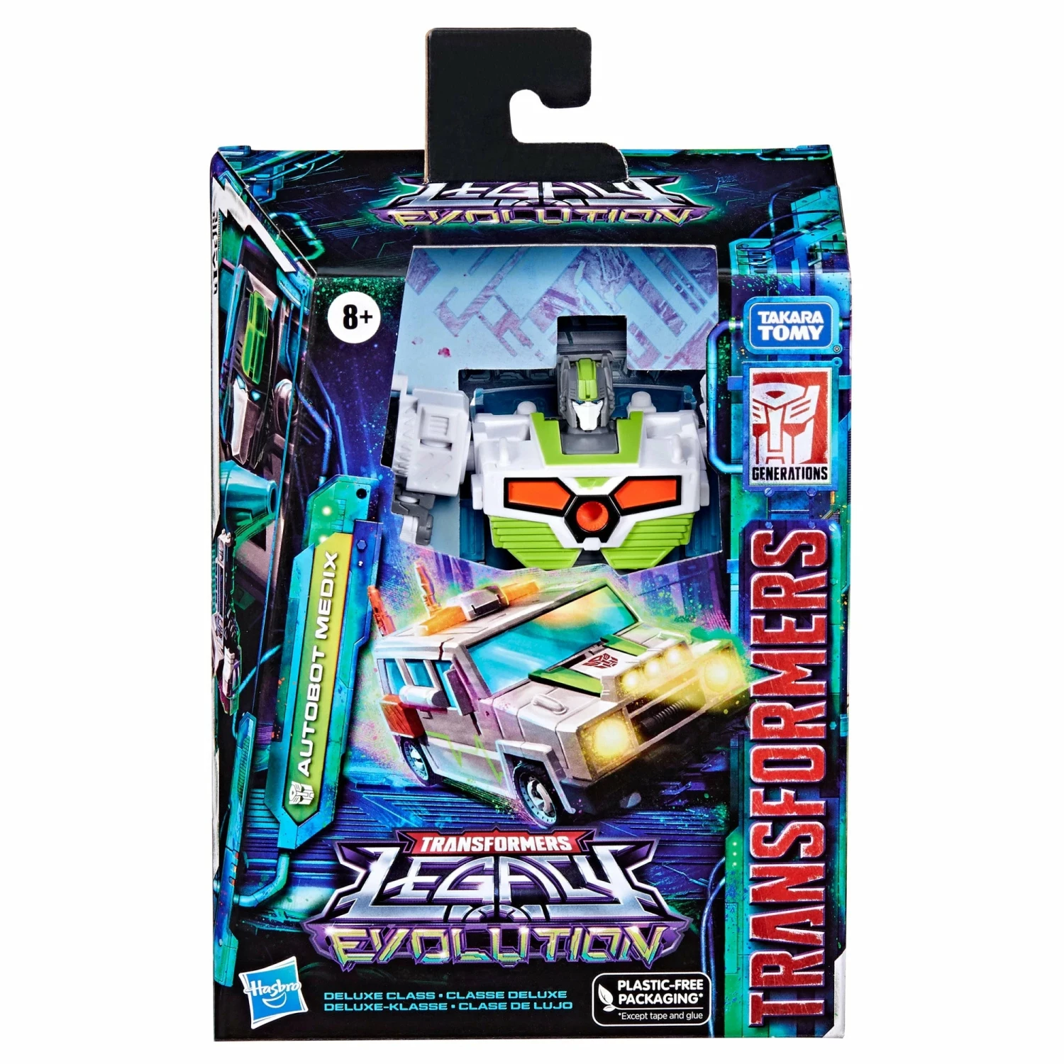 Hasbro Transformers Generations Legacy Evolution Deluxe Class Autobot Medix Action Figure 6 Hasbro Transformers Generations Legacy Evolution Deluxe Class Autobot Medix Action Figure - Image 4