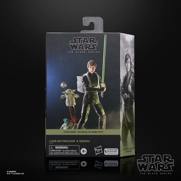 Hasbro Star Wars Black Series The Book Of Boba Fett #07 Luke Skywalker And Grogu 6 Inch Action Figure 13 Hasbro Star Wars Black Series The Book Of Boba Fett #07 Luke Skywalker And Grogu 6 Inch Action Figure - Image 11