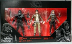 Hasbro Star Wars Rogue One The Black Series 3 Pack Death Trooper Captain Cassian Andor Sergeant Jyn Erso Jedha 6 Inch Action Figure Target Exclusive