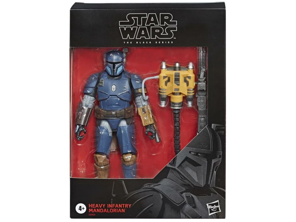 Hasbro Star Wars Black Series The Mandalorian Heavy Infantry Mandalorian 6 Inch Action Figure 7 Hasbro Star Wars Black Series The Mandalorian Heavy Infantry Mandalorian 6 Inch Action Figure - Image 5