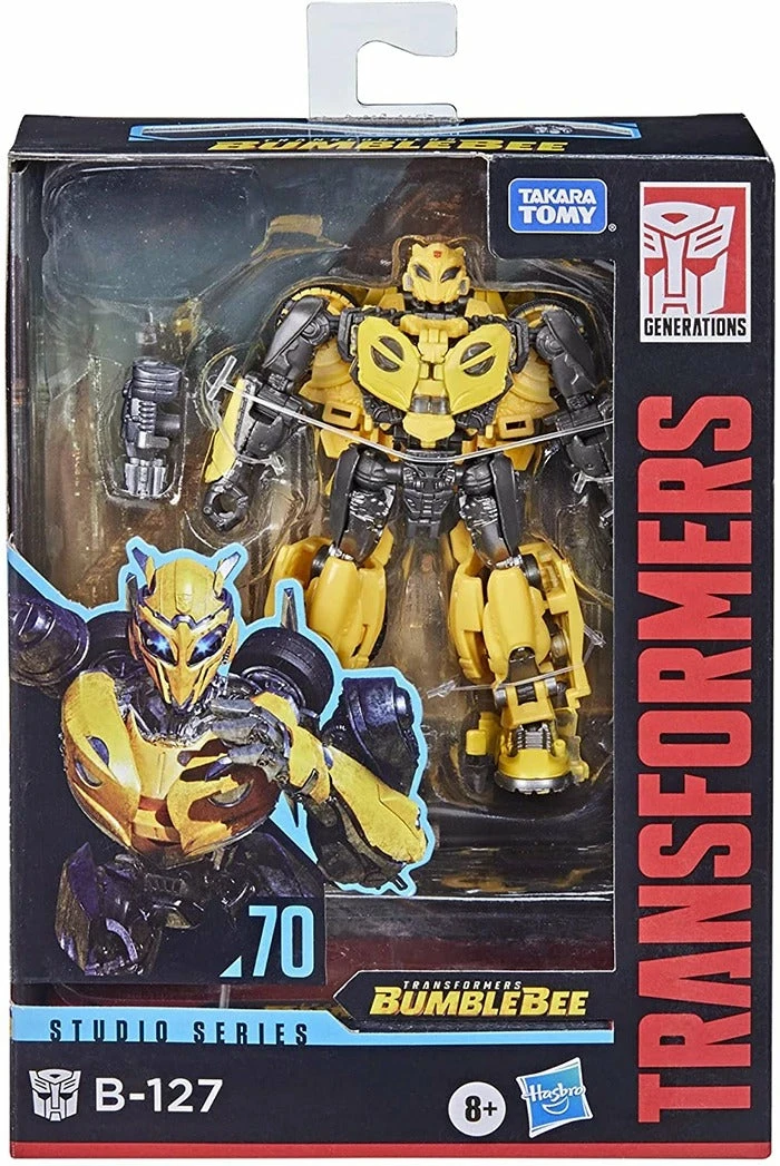 Hasbro Transformers Generations Studio Series #70 Deluxe Bumblebee B-127 Action Figure 9 Hasbro Transformers Generations Studio Series #70 Deluxe Bumblebee B-127 Action Figure - Image 7