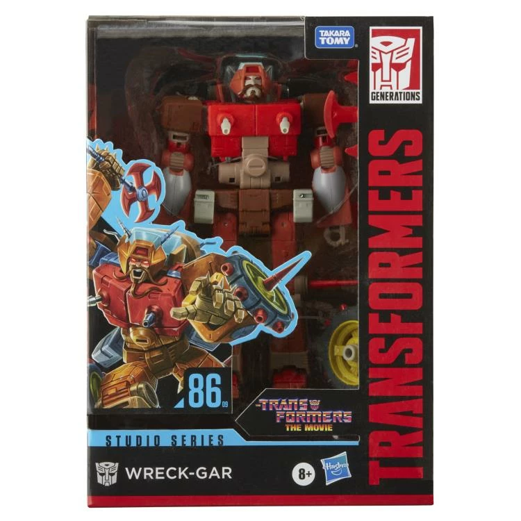 Hasbro Transformers Generations Studio Series 86 #09 Voyager Wreck-Gar Action Figure 10 Hasbro Transformers Generations Studio Series 86 #09 Voyager Wreck-Gar Action Figure - Image 8