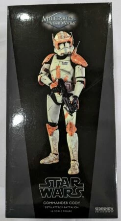 Sideshow Collectible 1/6 Star Wars Militaries Of Star Wars 212th Attack Battalion: Commander Cody Sixth Scale Figure *Open Box*