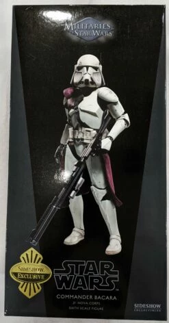 Sideshow Collectible 1/6 Star Wars Militaries Of Star Wars 21st Nova Corps Commander Bacara Sixth Scale Figure *Open Box*