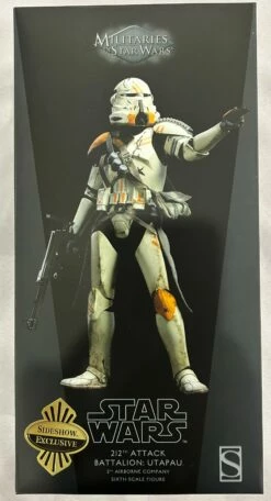 Sideshow Collectible 1/6 Star Wars Militaries Of Star Wars 212th Attack Battalion: Utapau (2nd Airborne Company) Sixth Scale Figure *Open Box*
