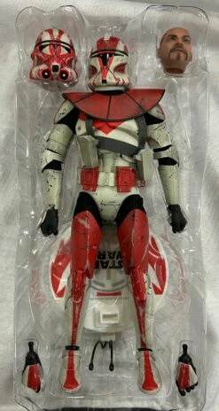 Sideshow Collectible 1/6 Star Wars Militaries Of Star Wars 612th Attack Battalion Commander Ganch Sixth Scale Figure *Open Box* -Cheap Hasbro || GOOD SMILE COMPANY Store 747720221963g